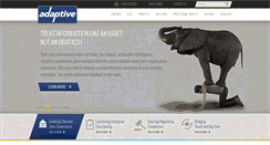 Desktop Screenshot of adaptive.com